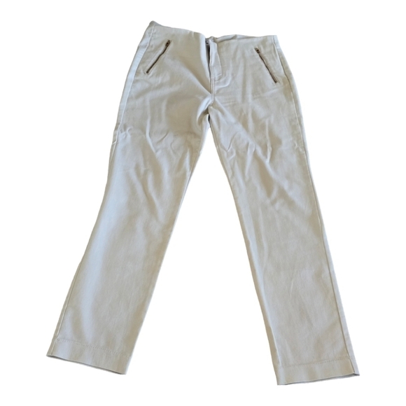 Us polo assn dress pants womens in size 14 beige exellent condition - Picture 1 of 14